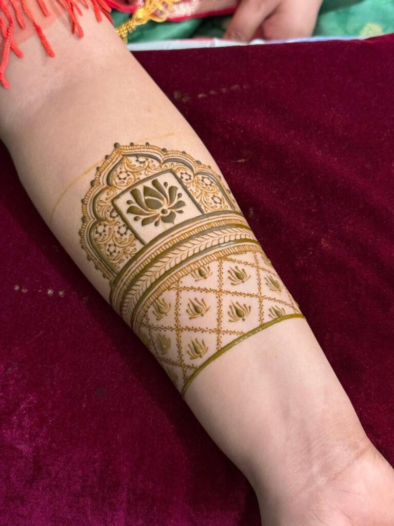 dark stain bridal mehndi agra 