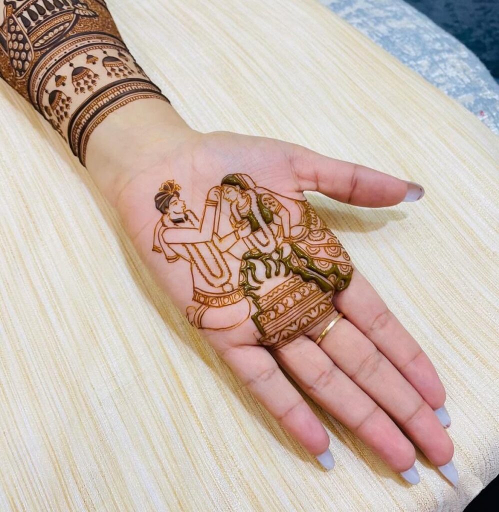Arebic mehndi design in agra door step 