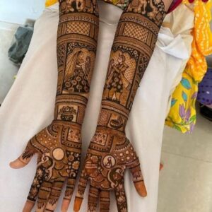 LUXURY BRIDAL MEHNDI DESIGN