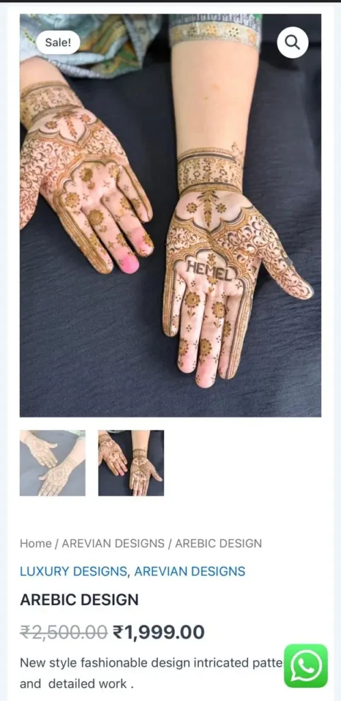 book online ,best mehndi artist in etah