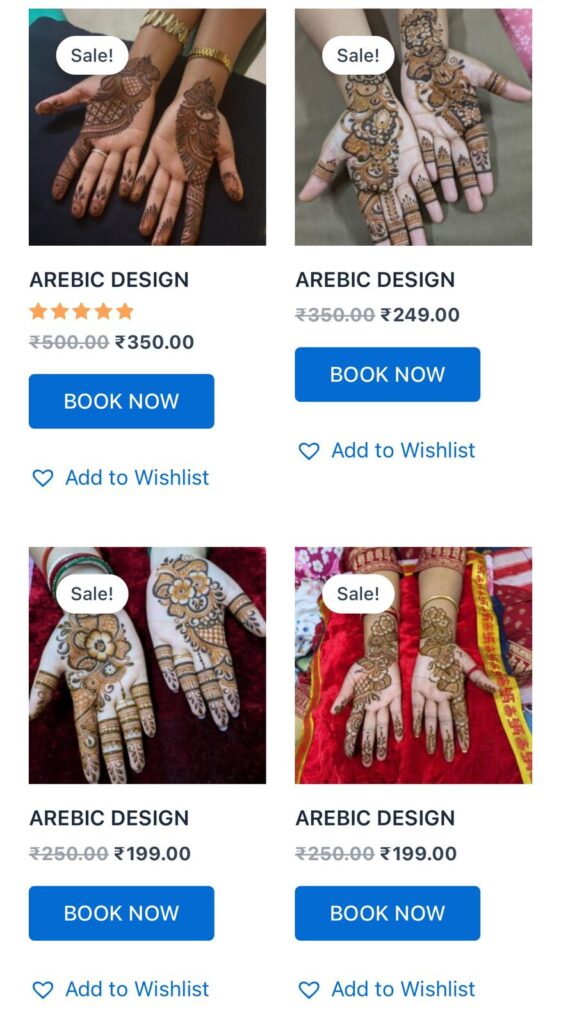 online book mehndi artist in noida 