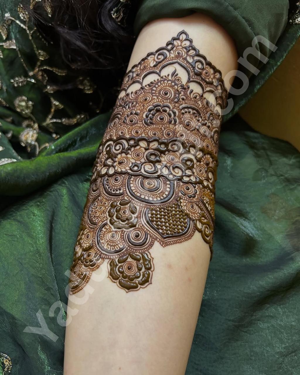 Bridal Mehndi Design ( Pakistani pattern ) 3 Bridal Mehndi Design ( Pakistani pattern ) - Image 3