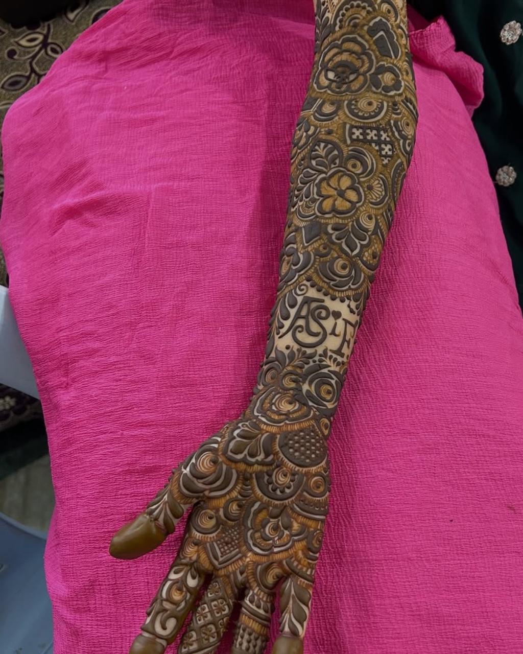 Bridal Full Hand Design 3 bridal design